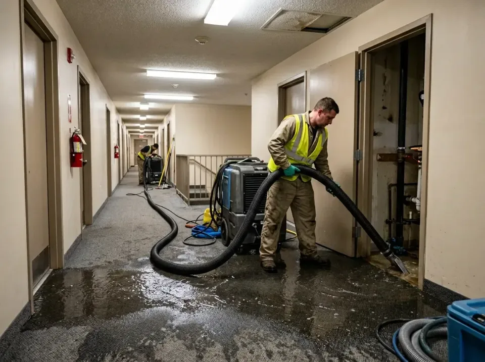 multi-unit-apartment-hallway-f-005 — frequently asked questions, Emergency Burst Pipe Water Extraction & Removal in Medina,…